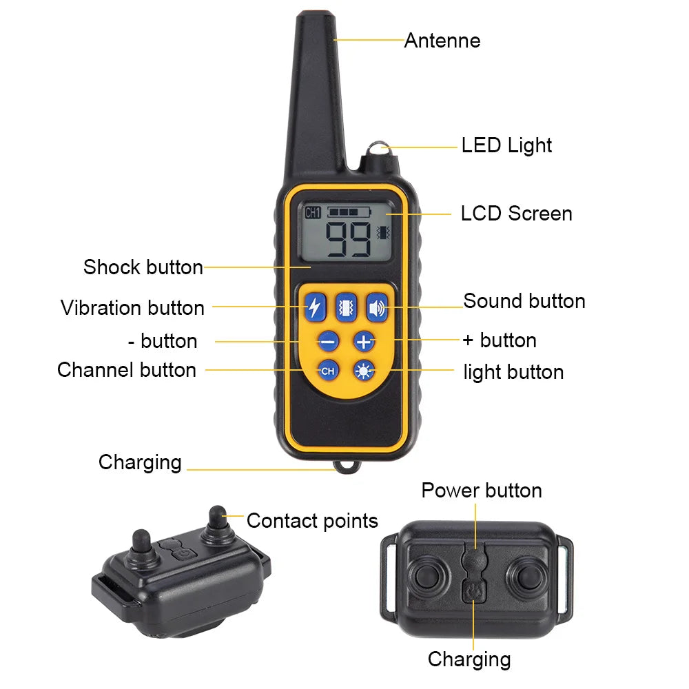 Digital Dog Training Collar