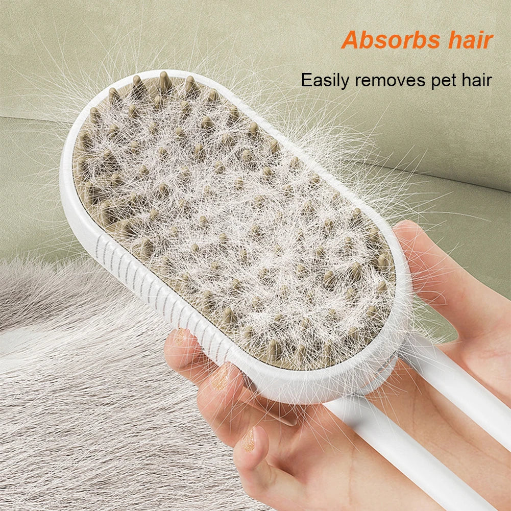 Pet Electric Brush Spray Massage
