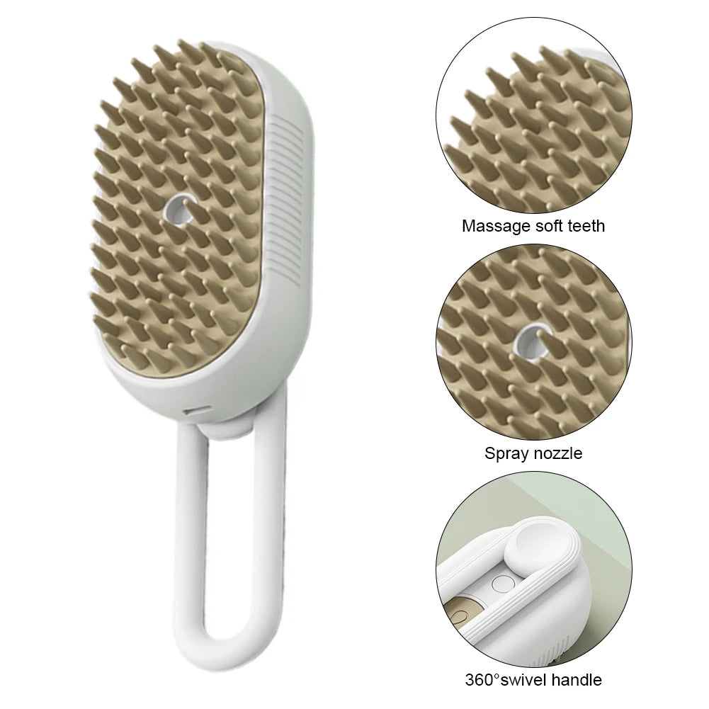 Pet Electric Brush  Spray Massage